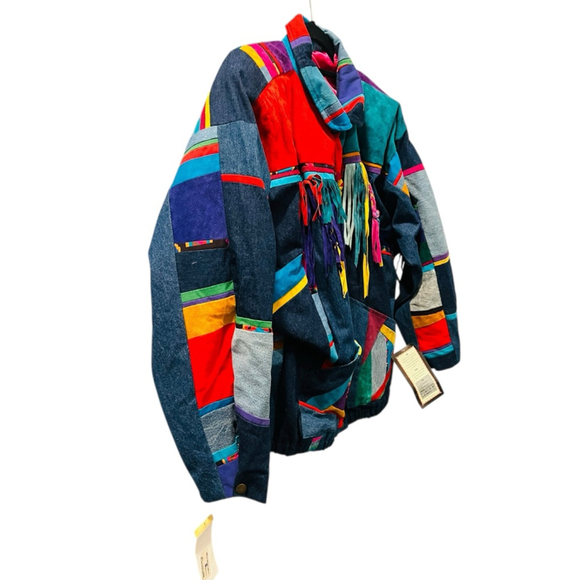 SFR Santa Fe Recreations NWT Jacoma Deluxe 5000 Dx Edition Size Med RARE Fringe - Picture 7 of 12